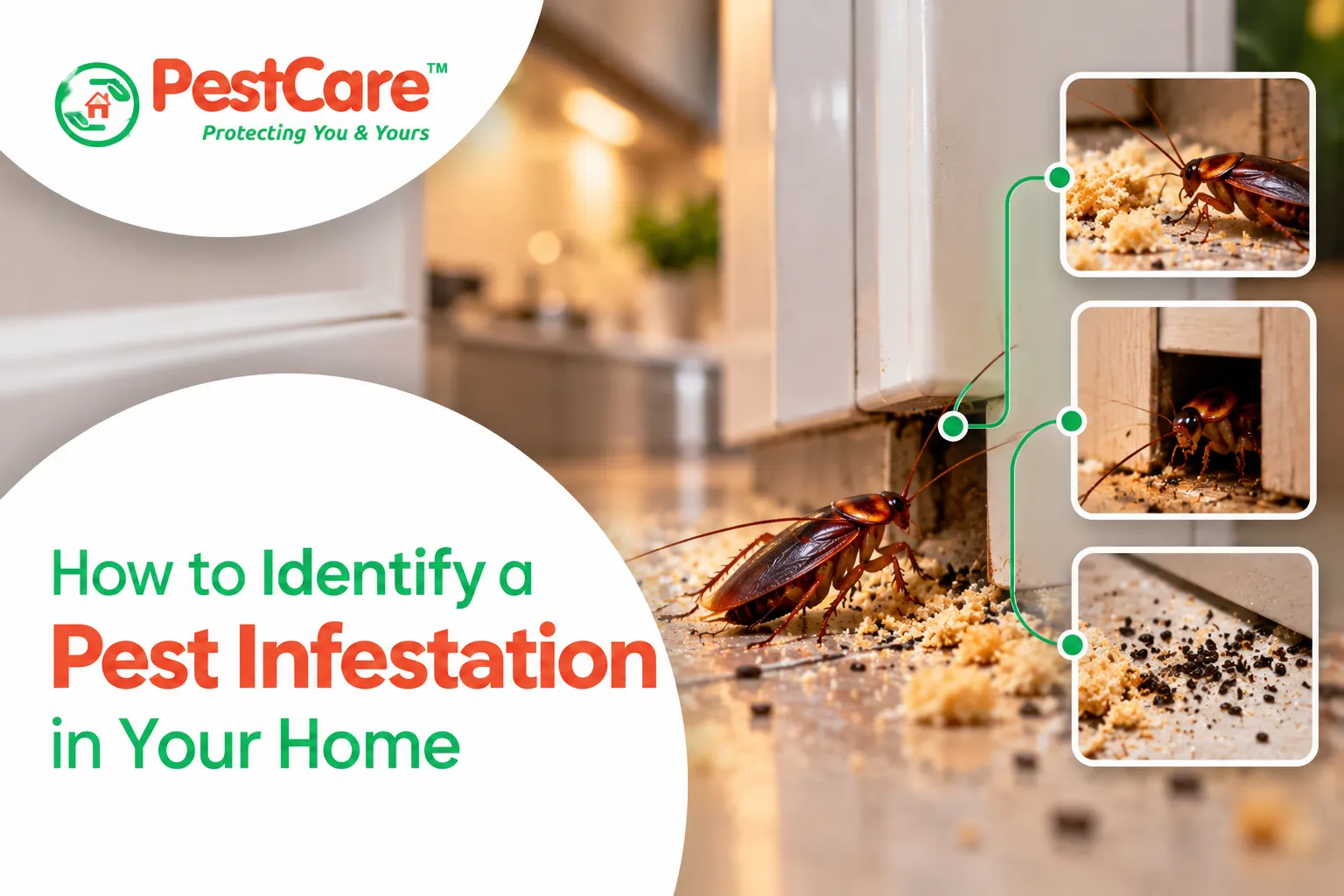 Early Signs of Cockroach Infestation in Your Kitchen