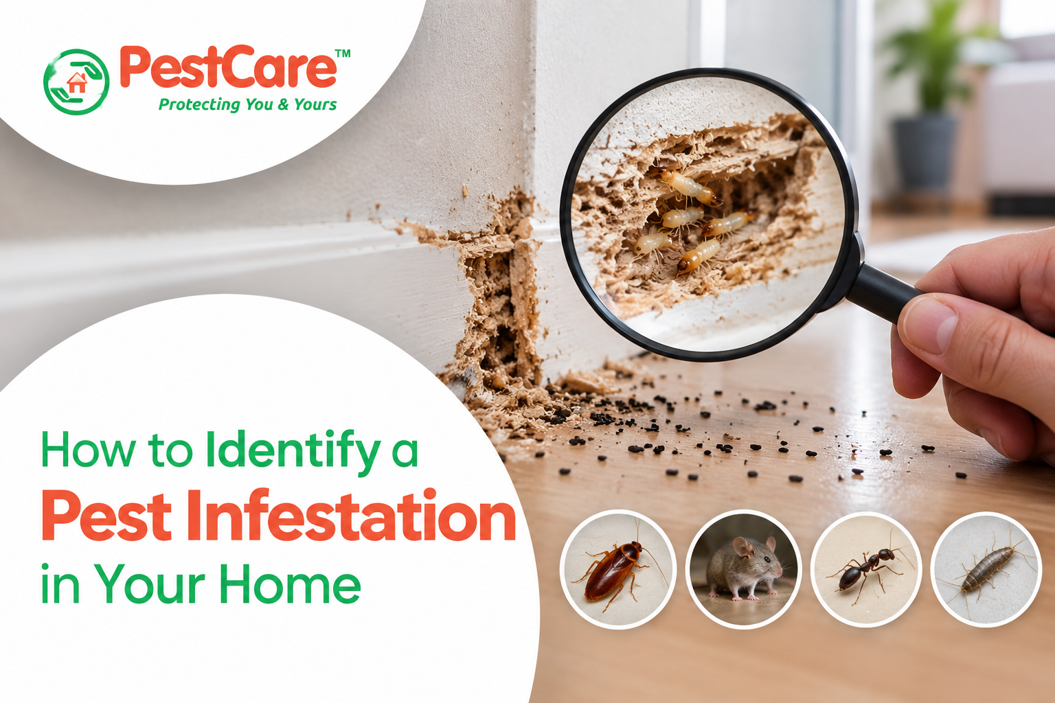 How to Identify a Pest Infestation in Your Home
