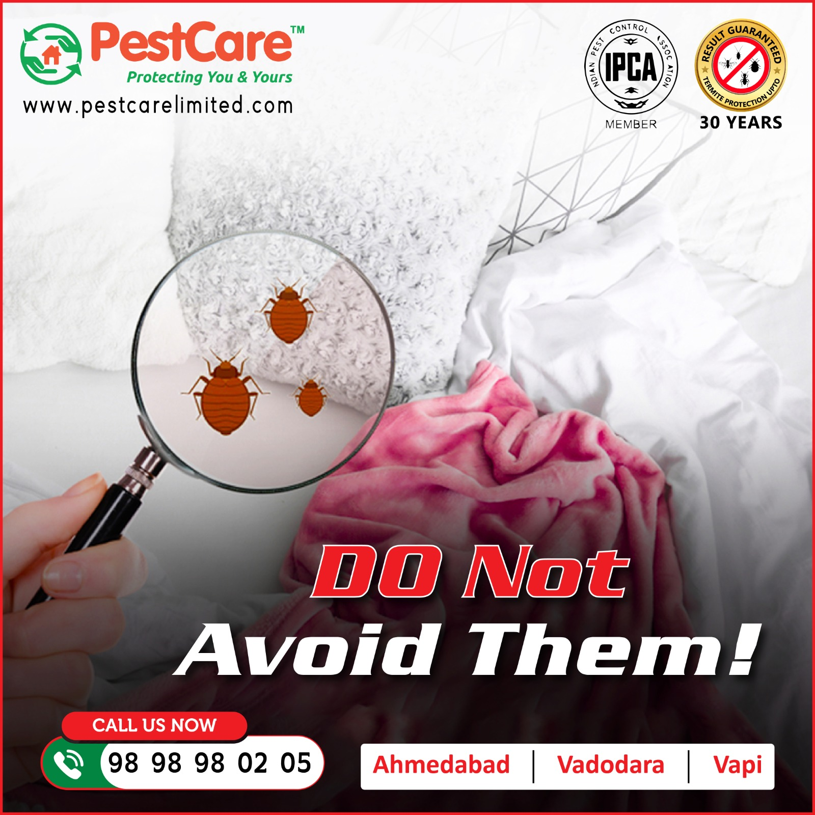 Bed Bug Control Services in Ahmedabad