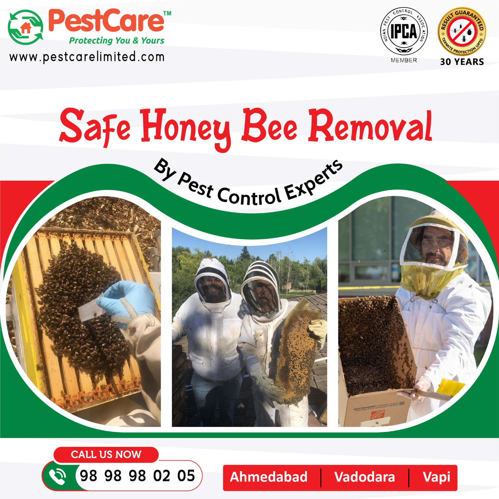 Honeybee Removal in Ahmedabad